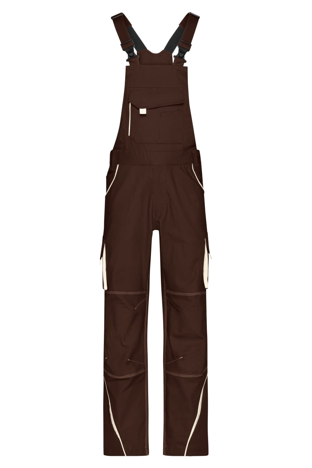Workwear Pants With Bib - Color -