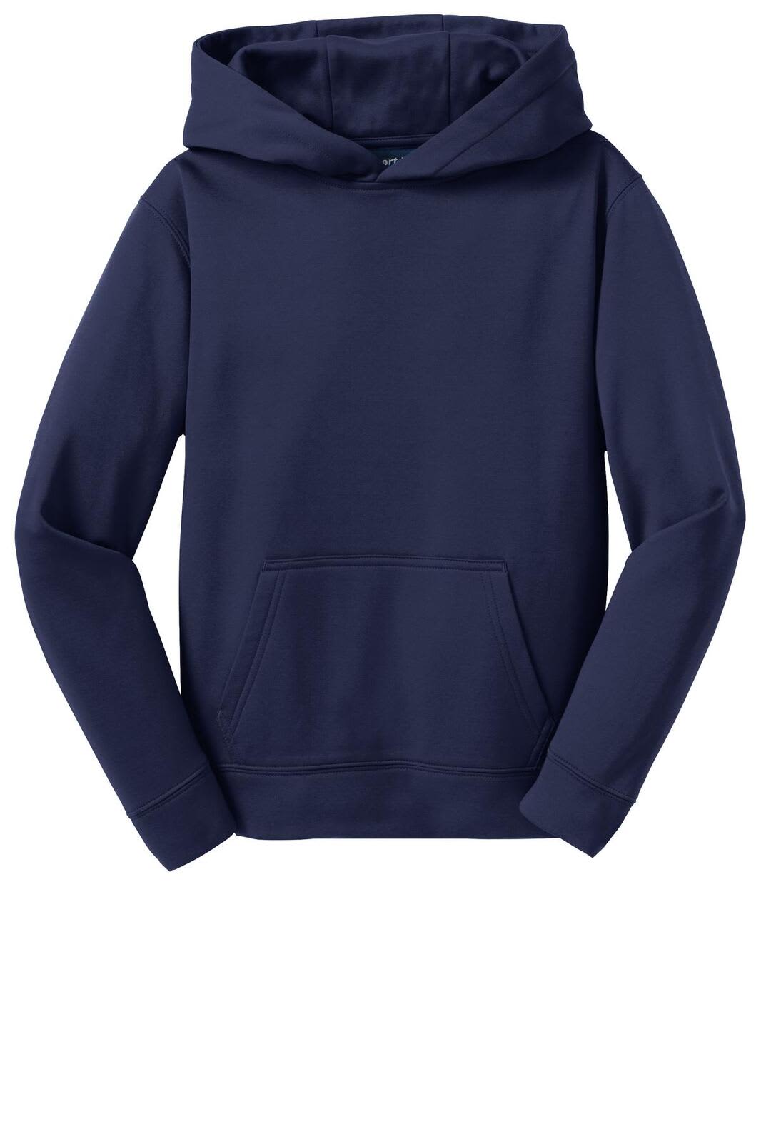 Sport-Tek Youth Sport-Wick Fleece Hooded Pullover