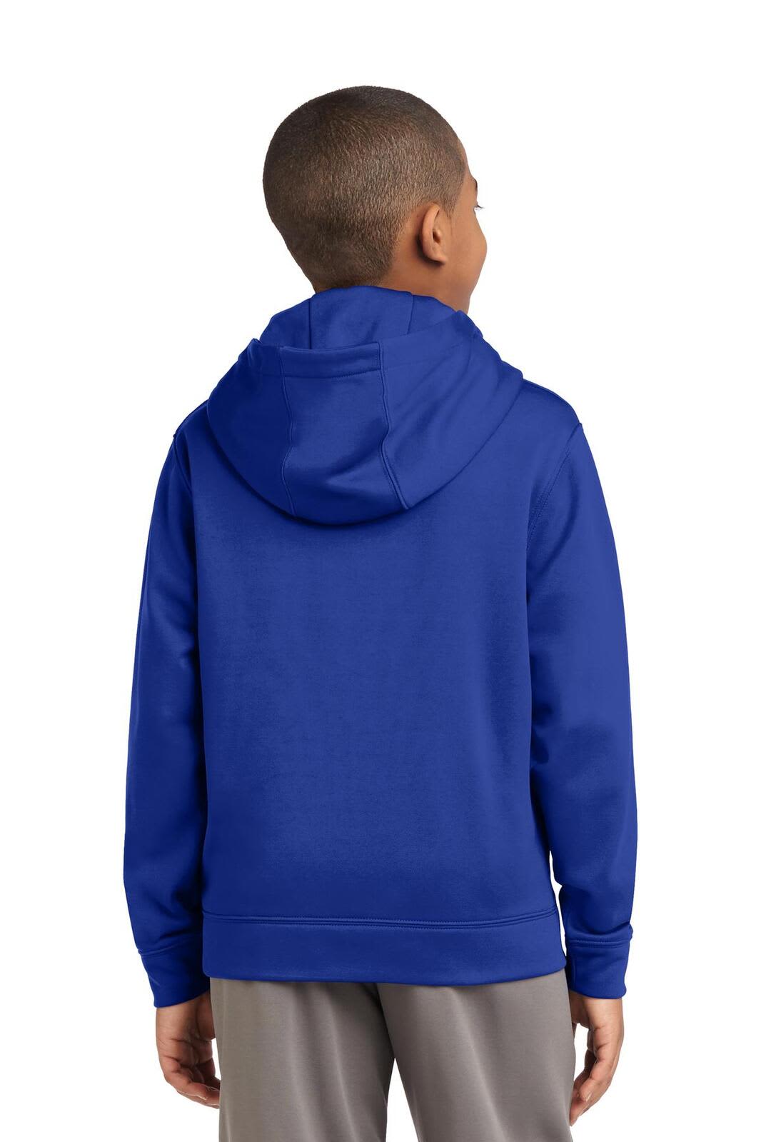 Sport-Tek Youth Sport-Wick Fleece Hooded Pullover