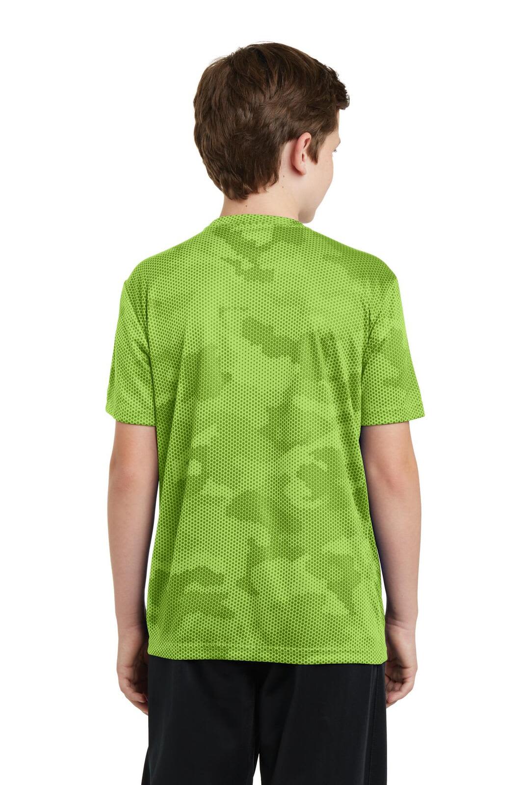 Sport-Tek Youth CamoHex Tee