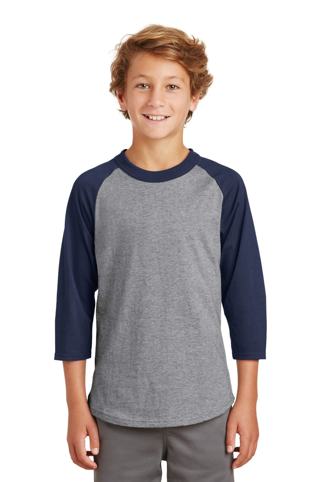 Sport-Tek Youth Colorblock Raglan Jersey