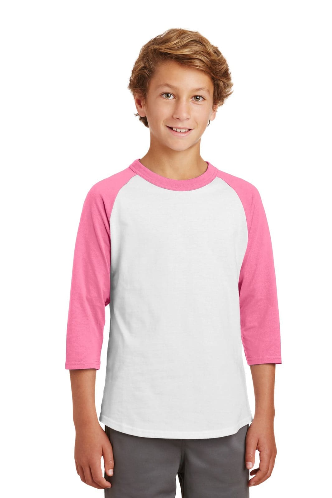 Sport-Tek Youth Colorblock Raglan Jersey