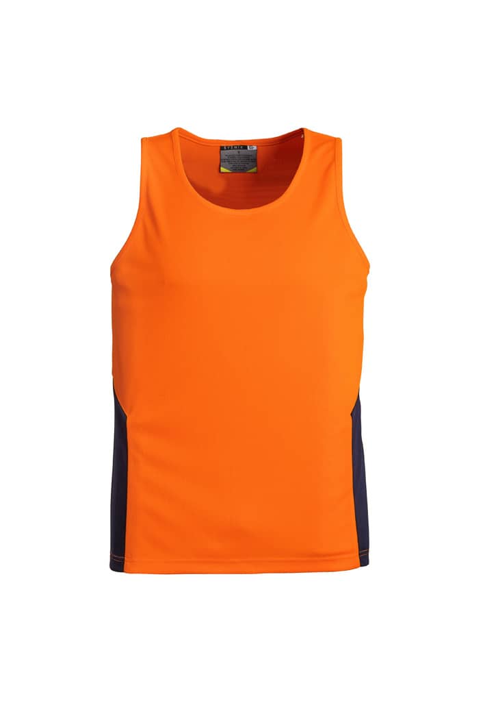 Mens Hi Vis Squad Singlet