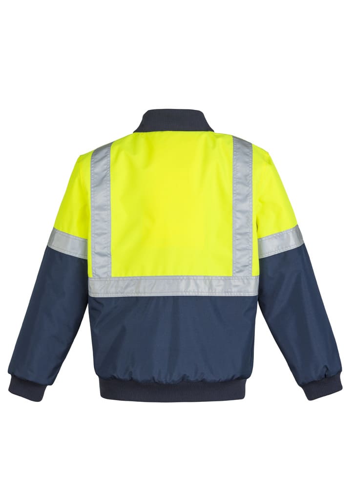 Mens Hi Vis Quilted Flying Jacket