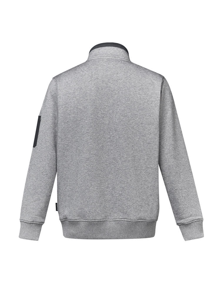 Unisex 1/4 Zip Brushed Fleece Pullover