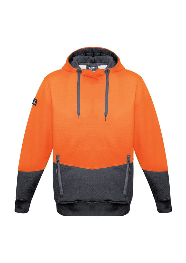 Unisex Hi Vis Textured Jacquard Hoodie