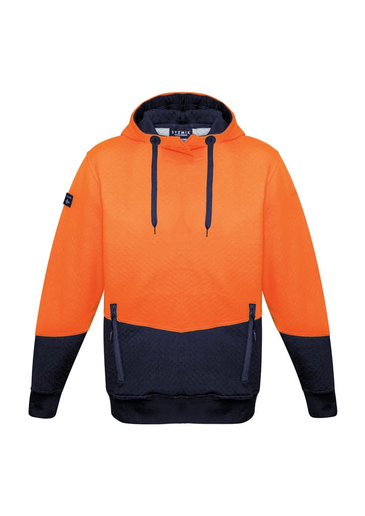Unisex Hi Vis Textured Jacquard Hoodie