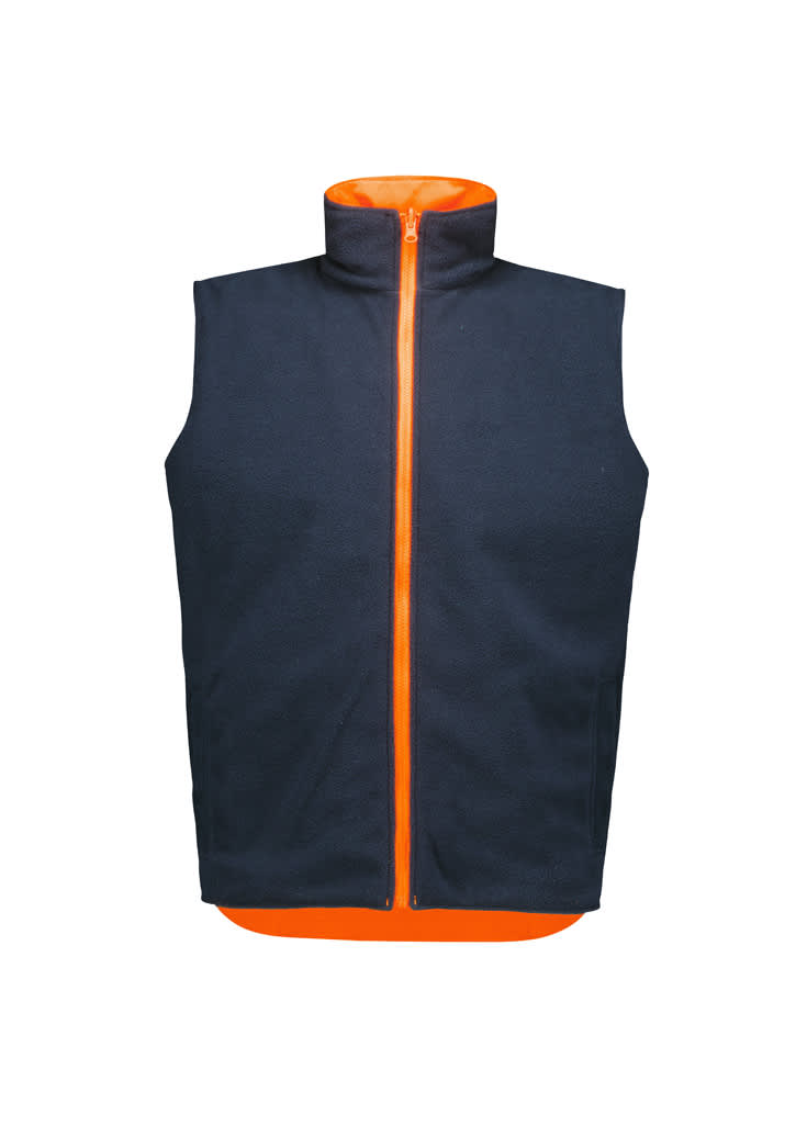 Unisex Hi Vis Waterproof Reversible Vest