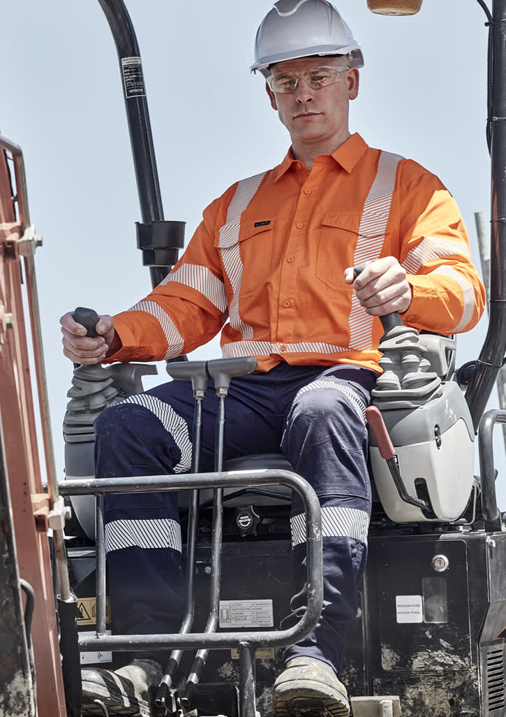 Mens X Back NSW Rail Shirt – Segmented Tape