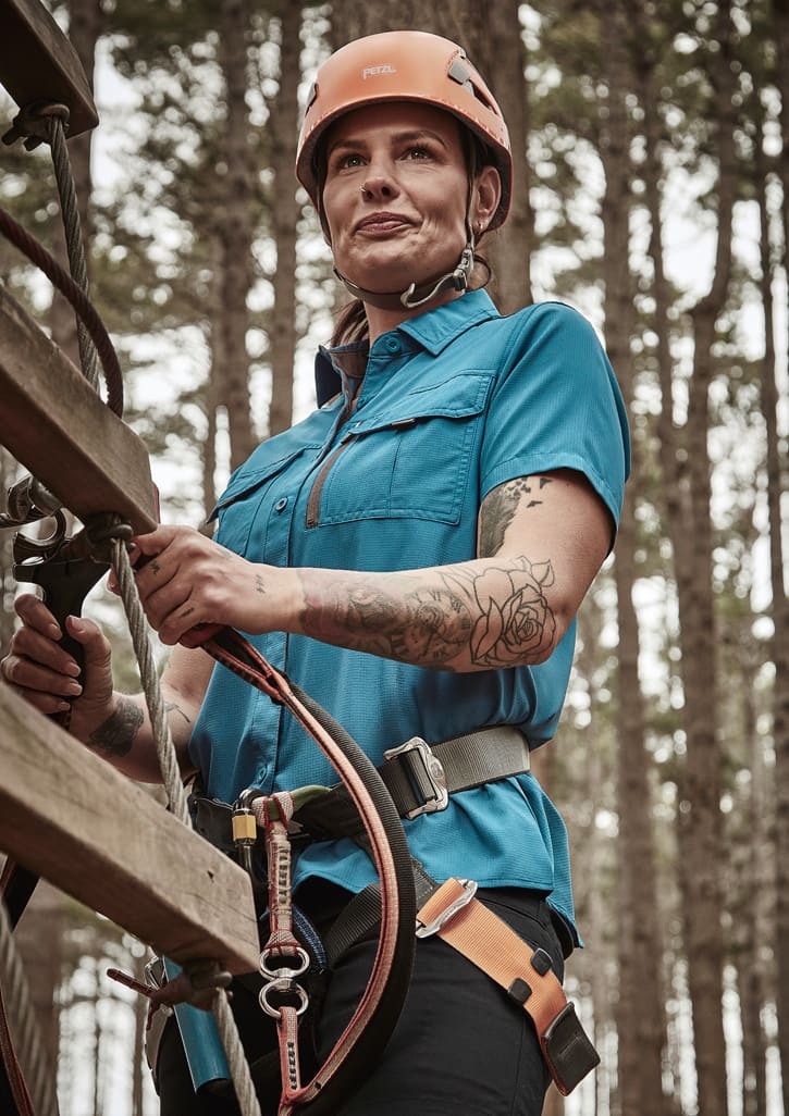 Womens Outdoor Short Sleeve Shirt