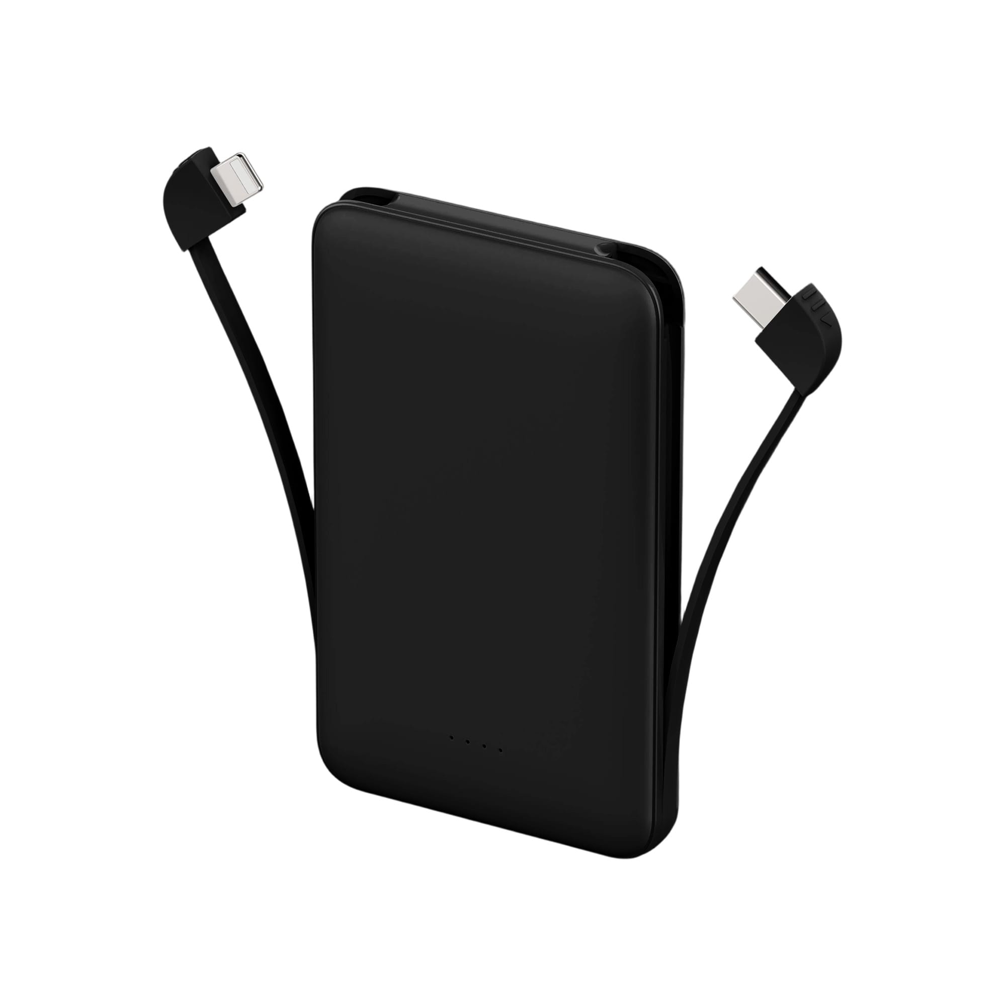 5000mAh Slim  Power Bank with Charging Cable
