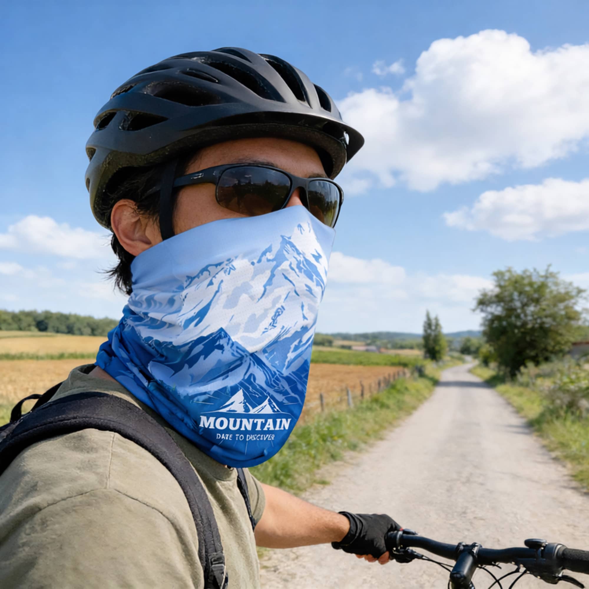 UPF 50+ Perforated Ice Silk Neck Gaiter