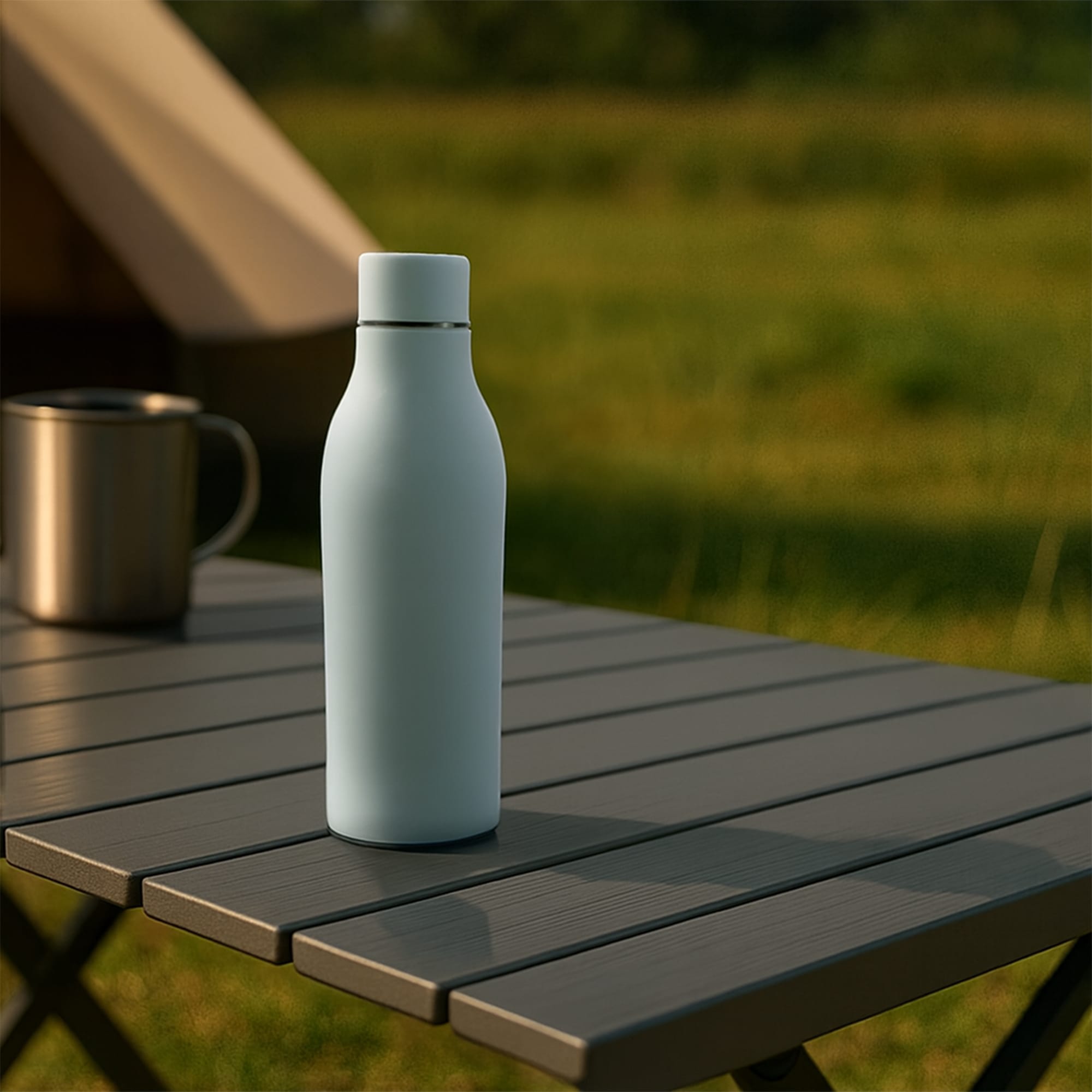 550ML Thermal Rubber Coated Drink Bottle