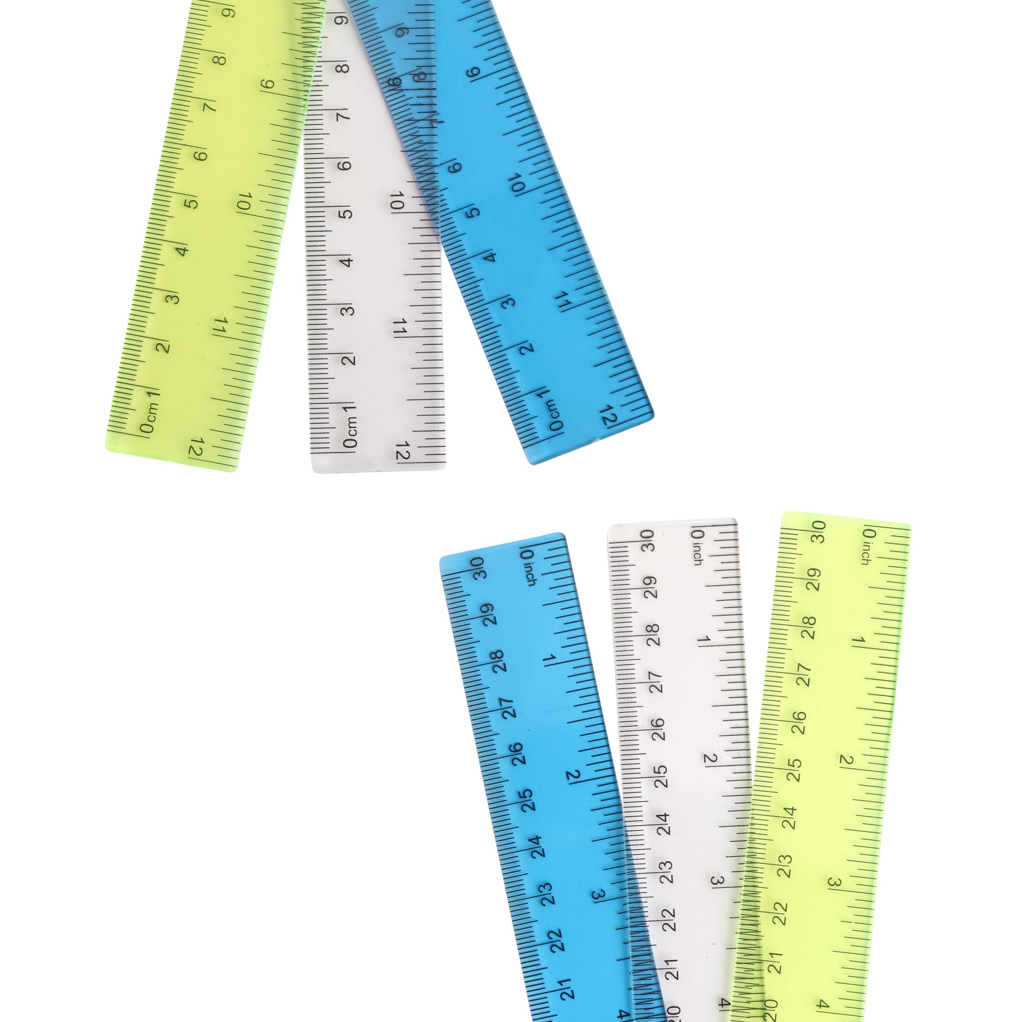 Dual Scale 30CM Ruler