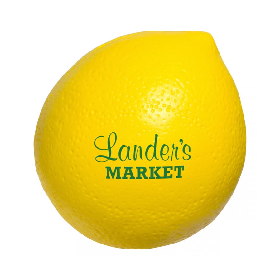 Lemon Shape Stress Reliever