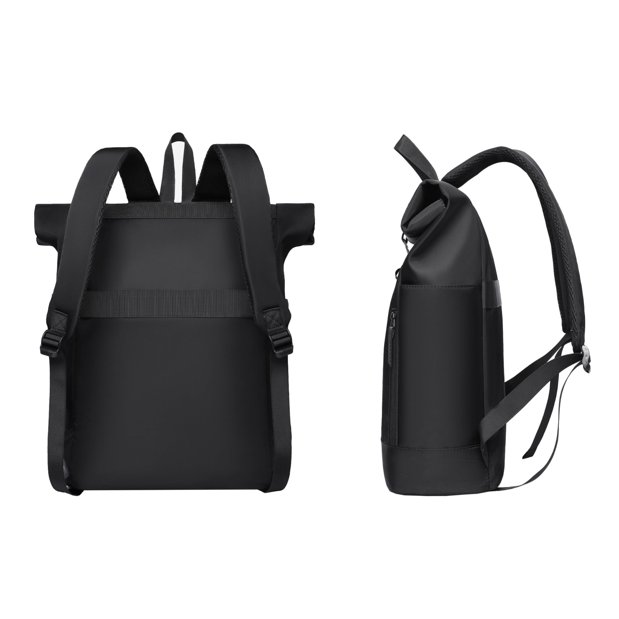 Roll Top Laptop Backpack