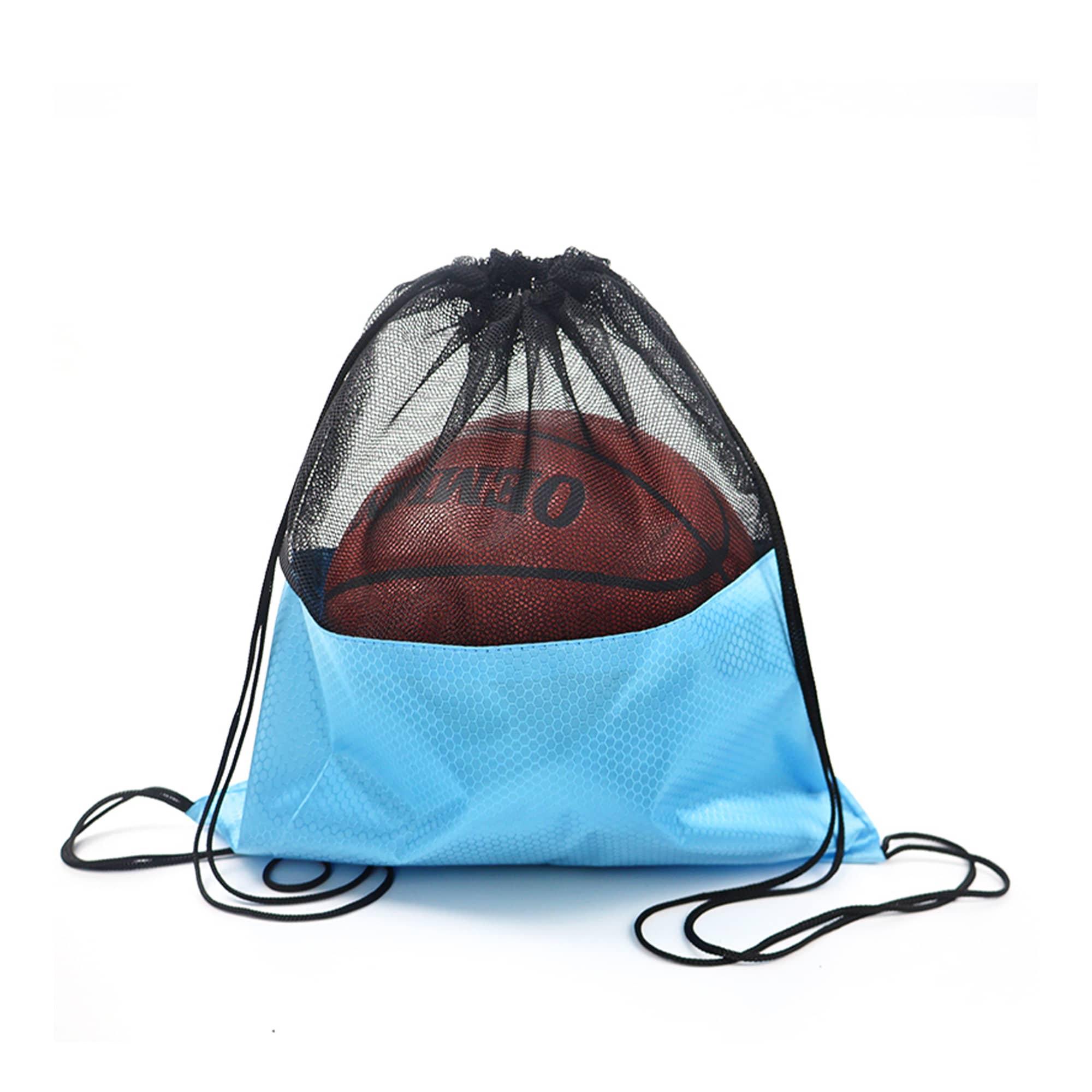 Drawstring Mesh Backpack