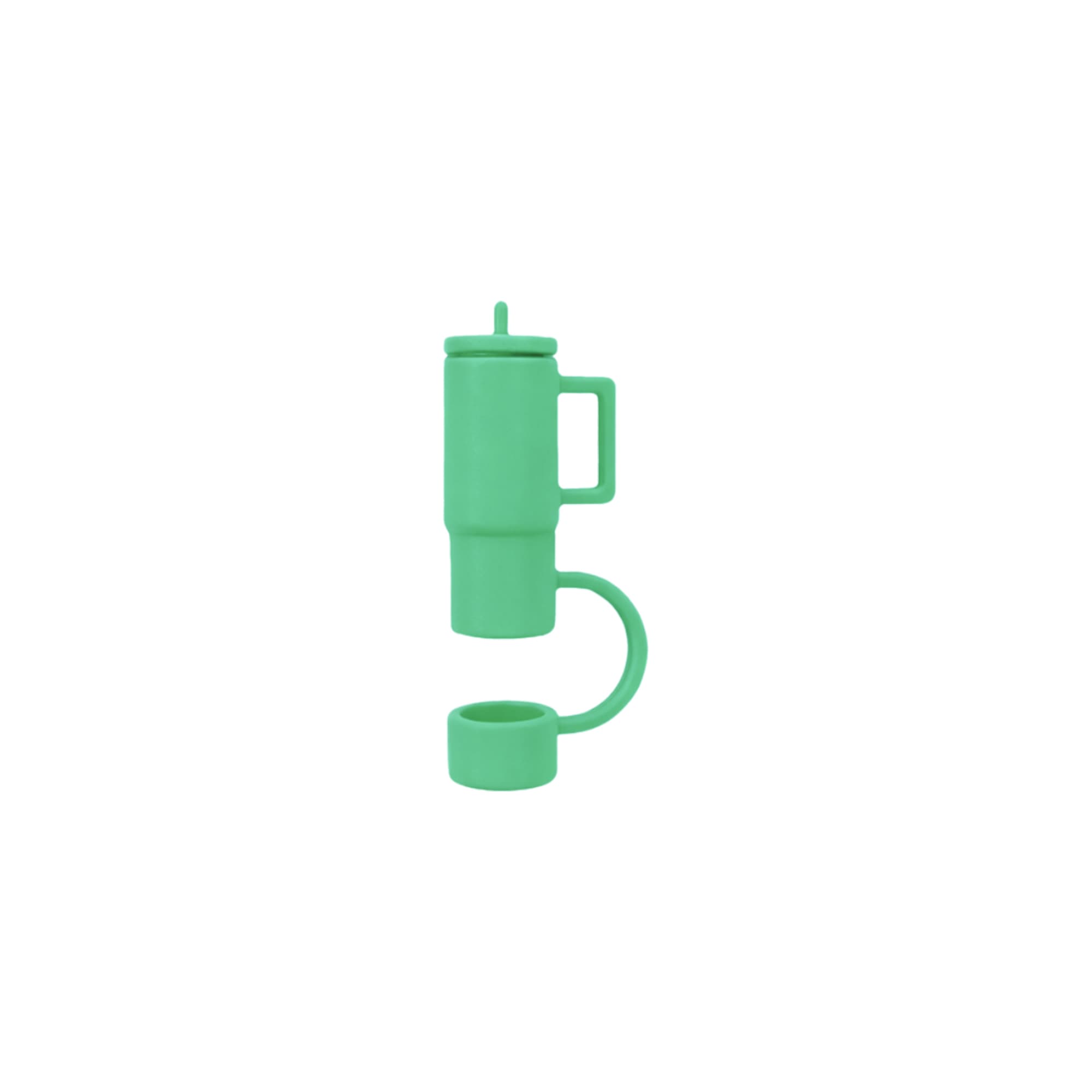 Cup Shaped Silicone Straw Cover