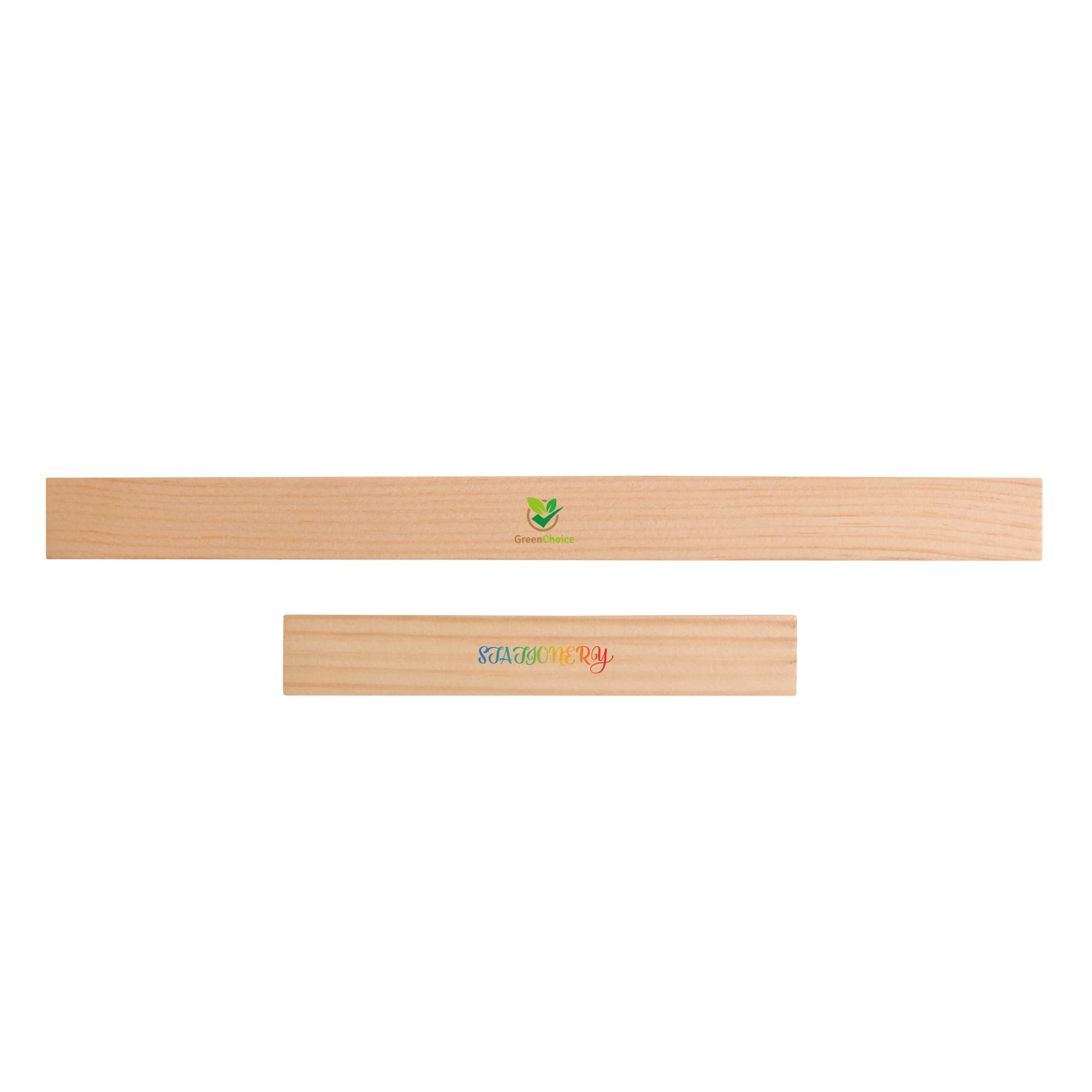 Dual Scale Wooden Ruler