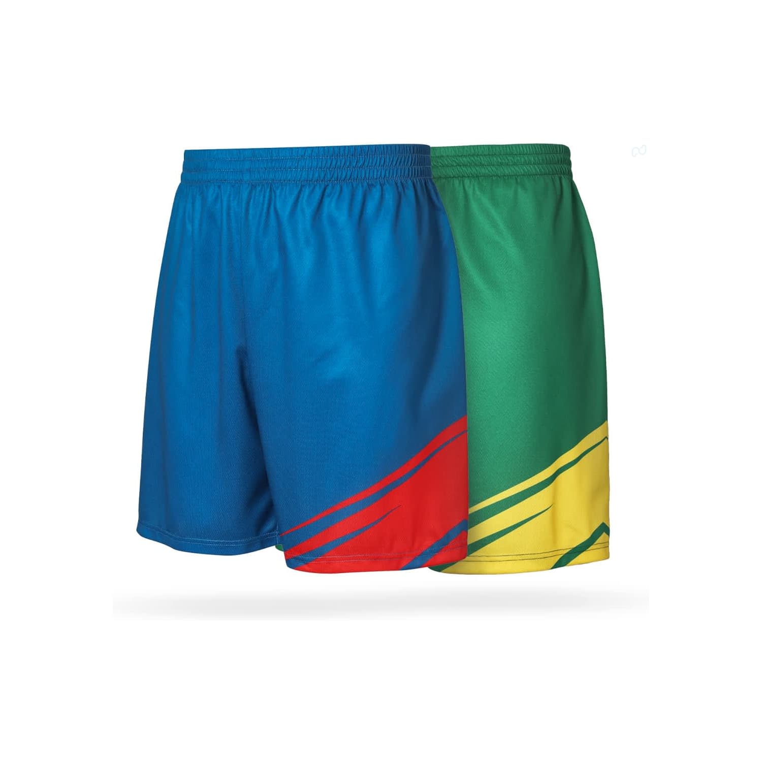 Unisex Adults 100% Polyester Sublimated Soccer Shorts