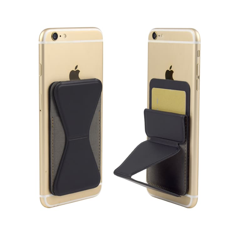 PU Phone Stand Card Holder