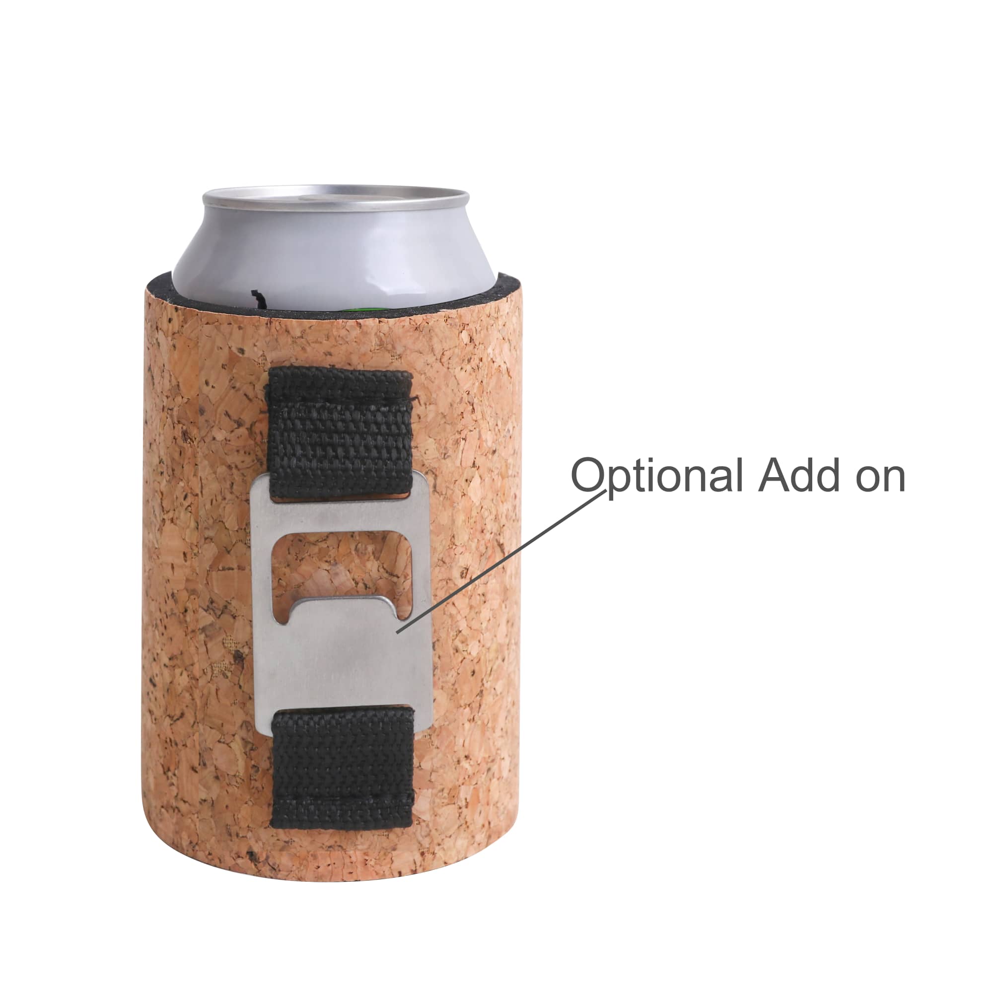 Cork Stubby Holder with Base