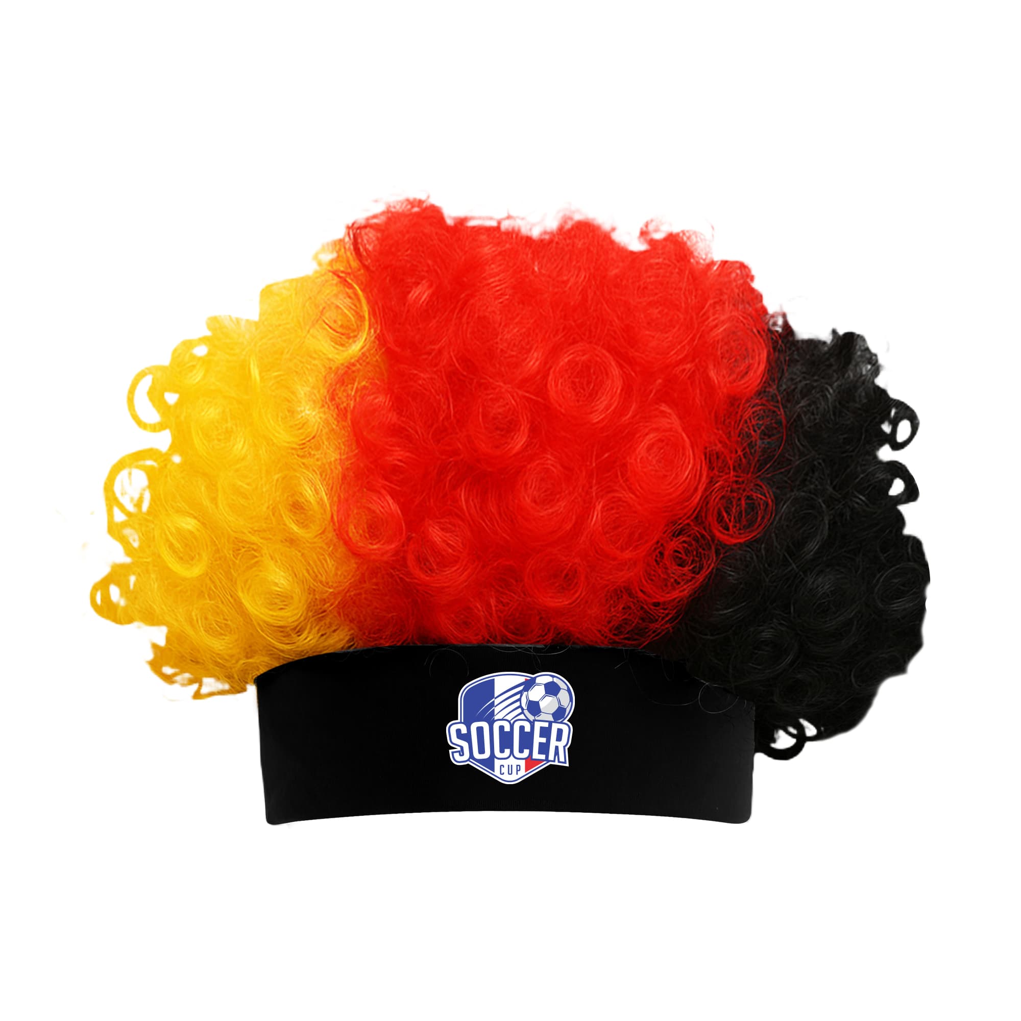 3 Colors Afro Headband Wig