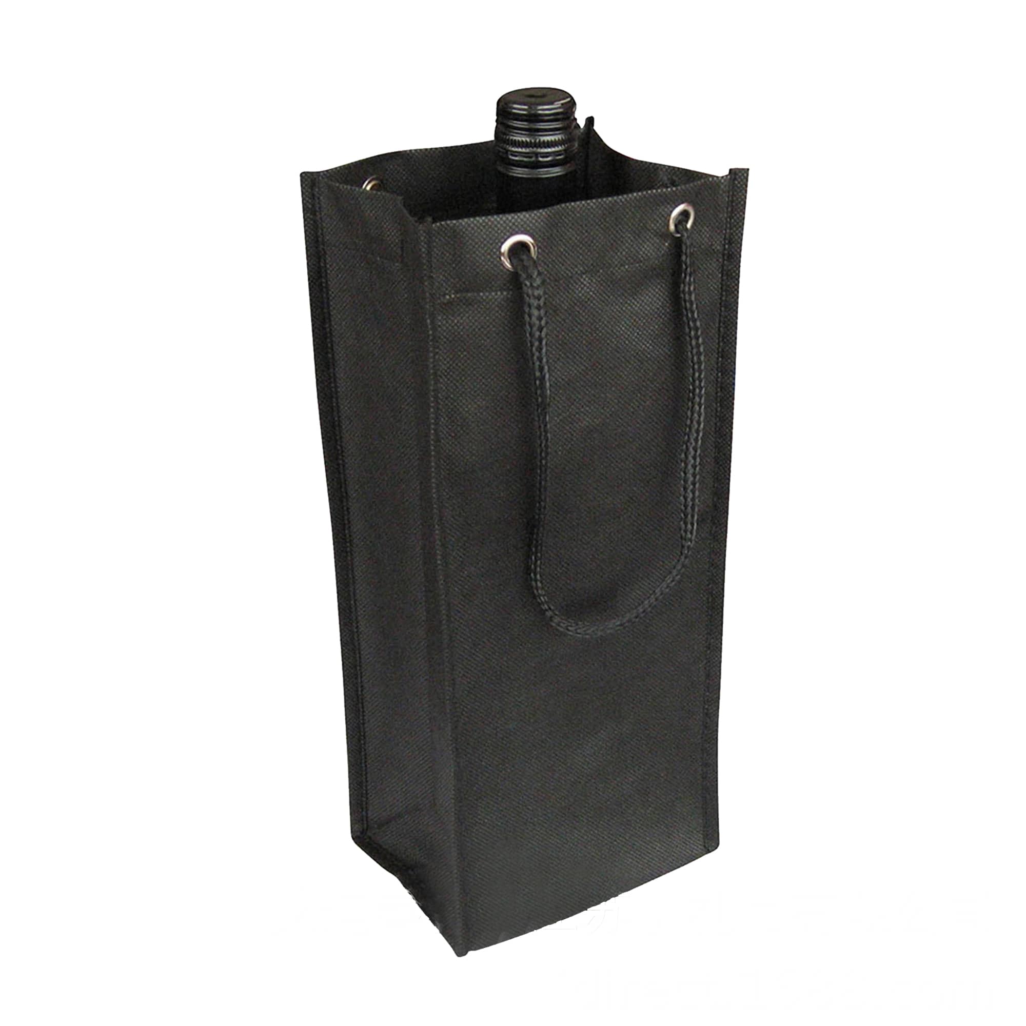 Non Woven Single Bottle Bag with Rope Handle