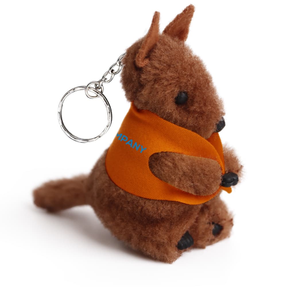 Kangaroo Clip on Stuffed Plush Toy