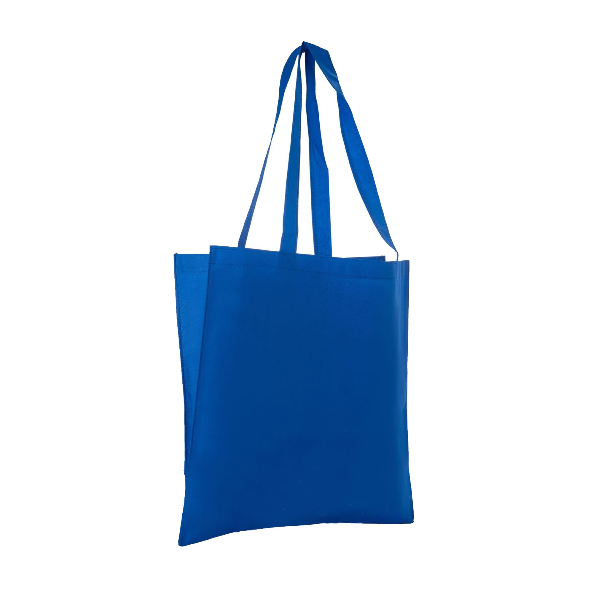Non Woven Long Handle Bag with V Gusset