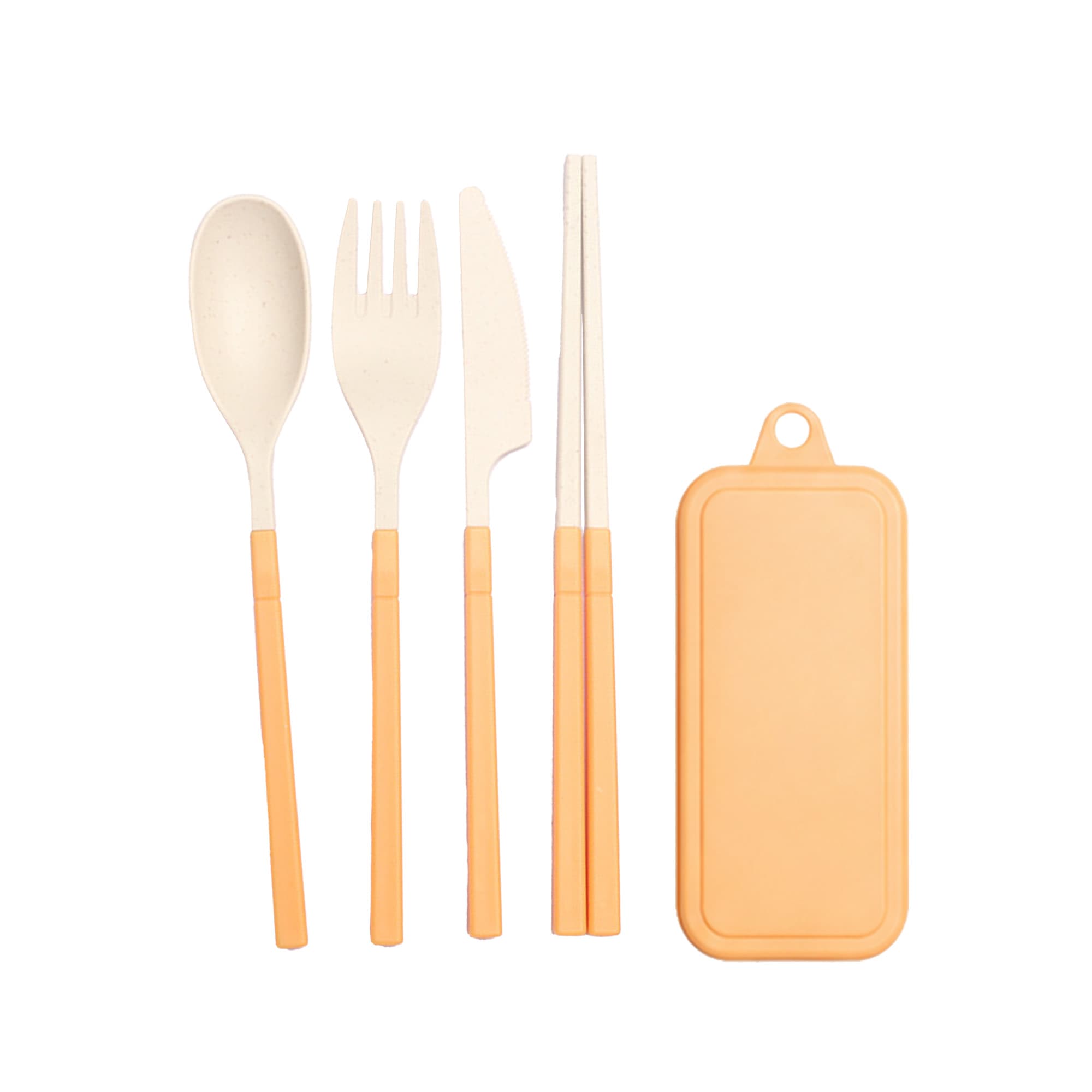 4 Pieces Travel Utensils Set