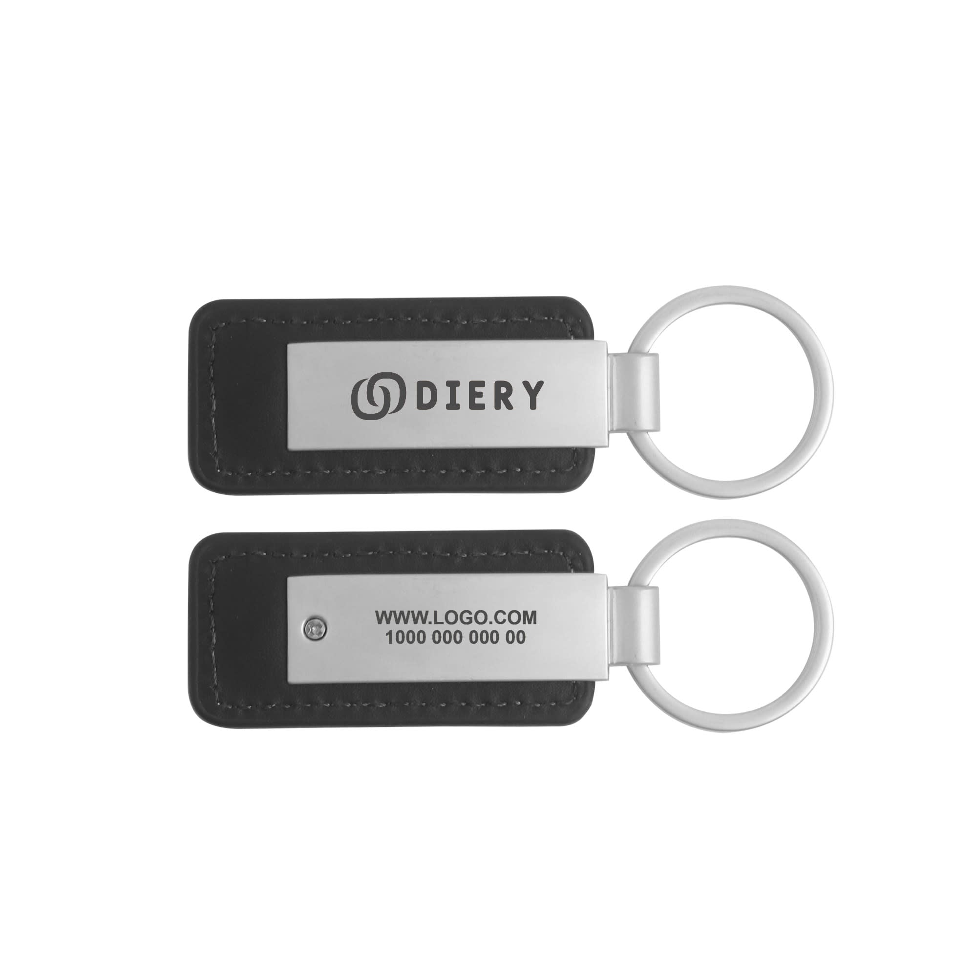 PU Leather Metal Keyring A