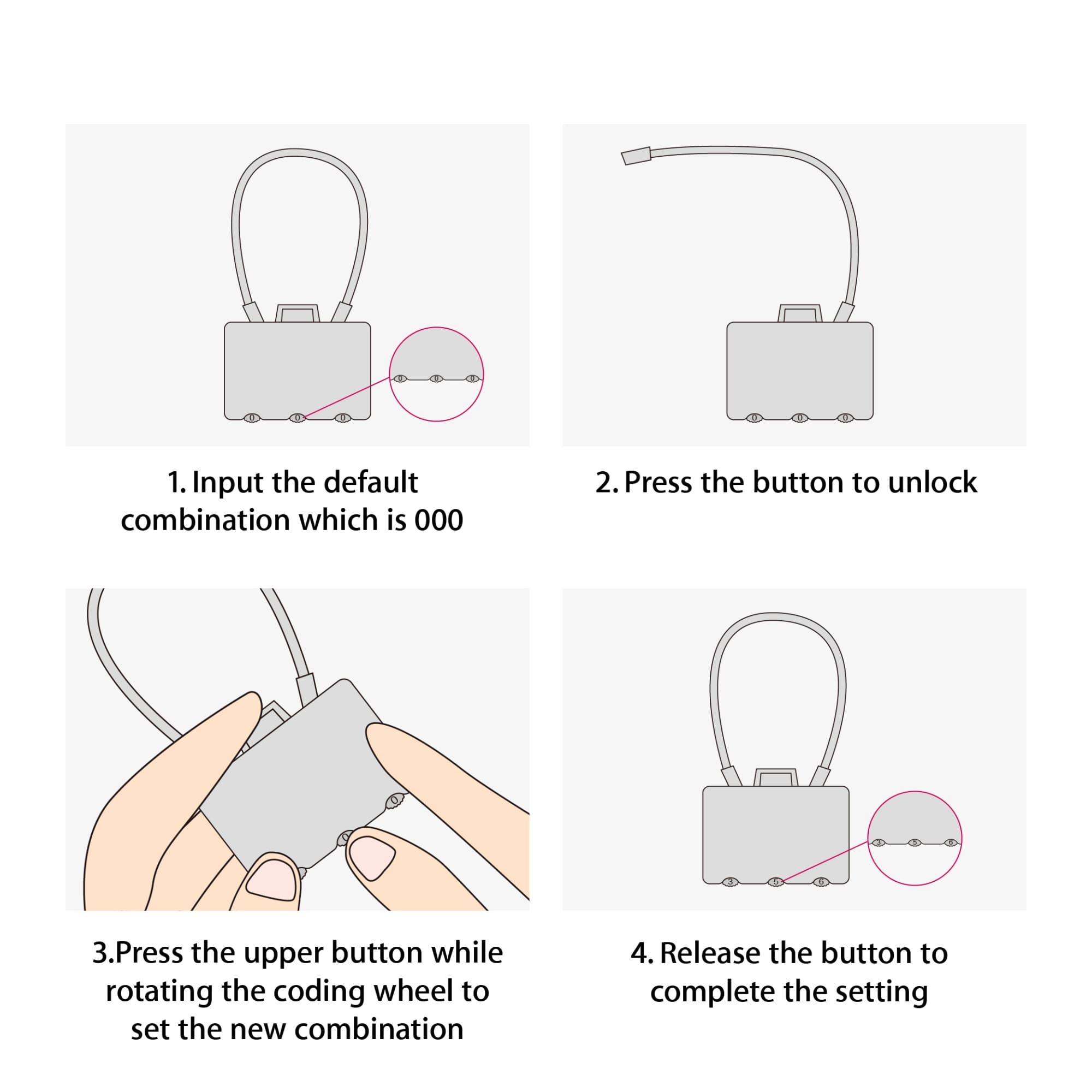 Metal Coded Lock