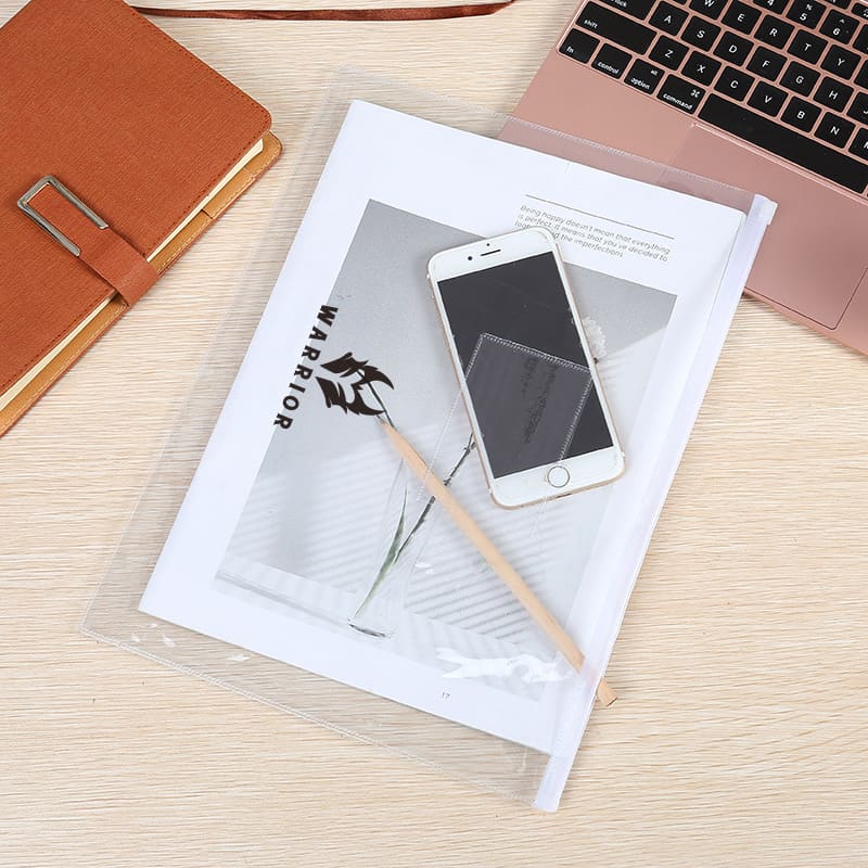 Transparent A4 File Bag
