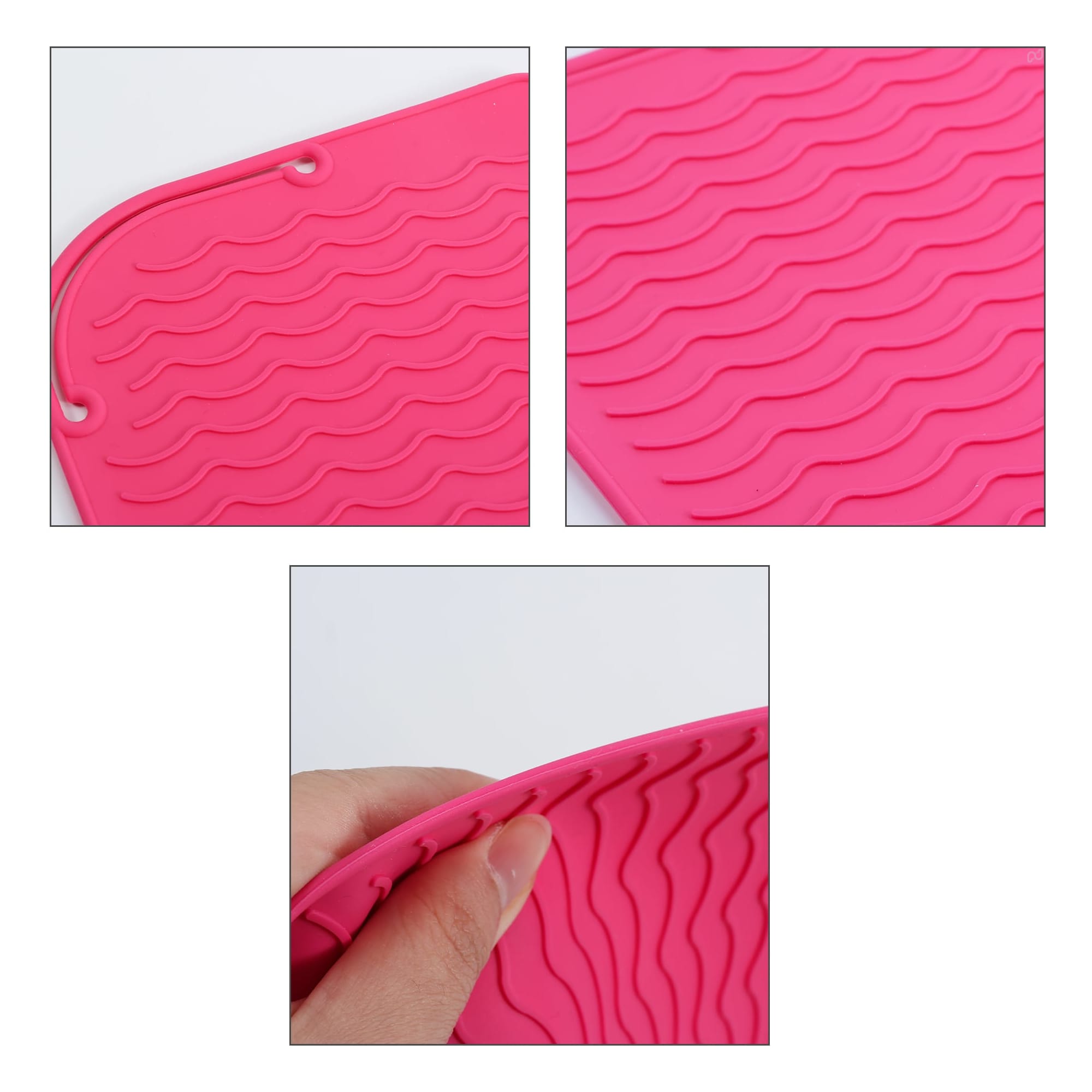 Travel Silicone Hair Straightener Pad