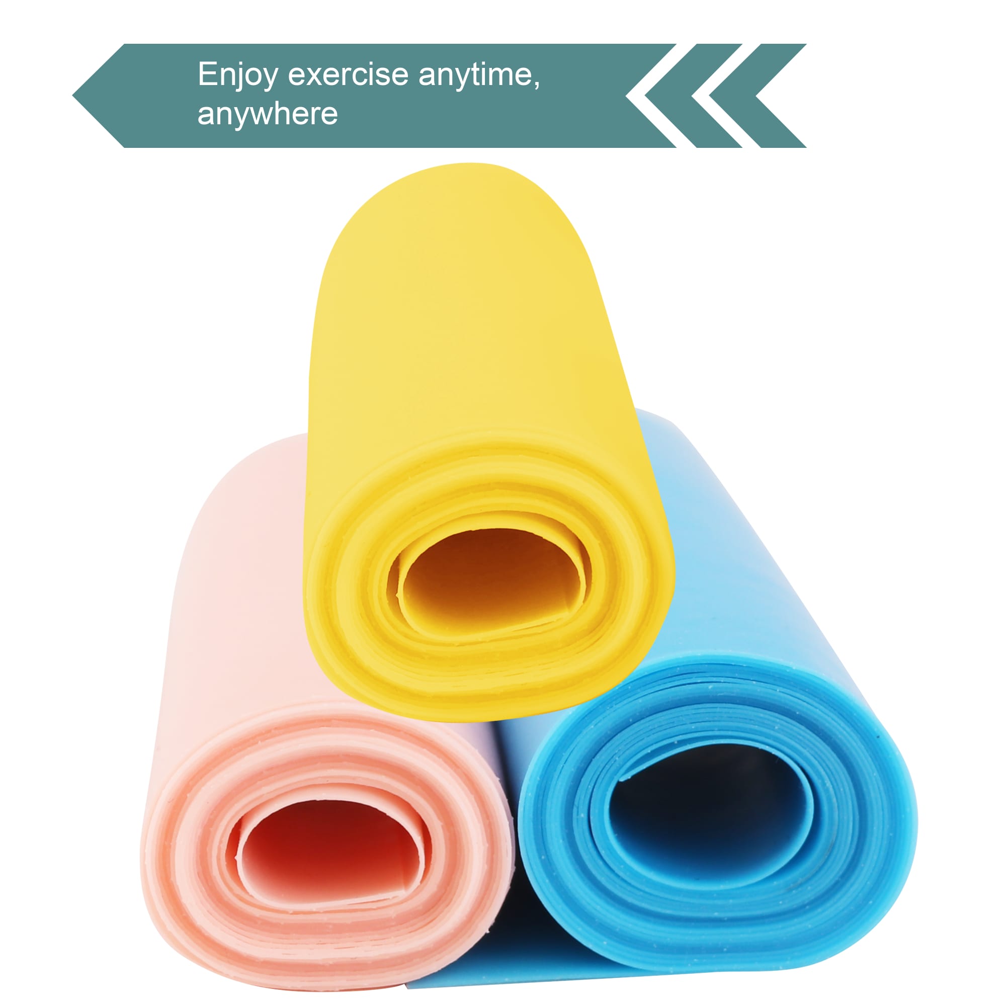 Latex Free TPE 1.5m Fitness Resistance Band