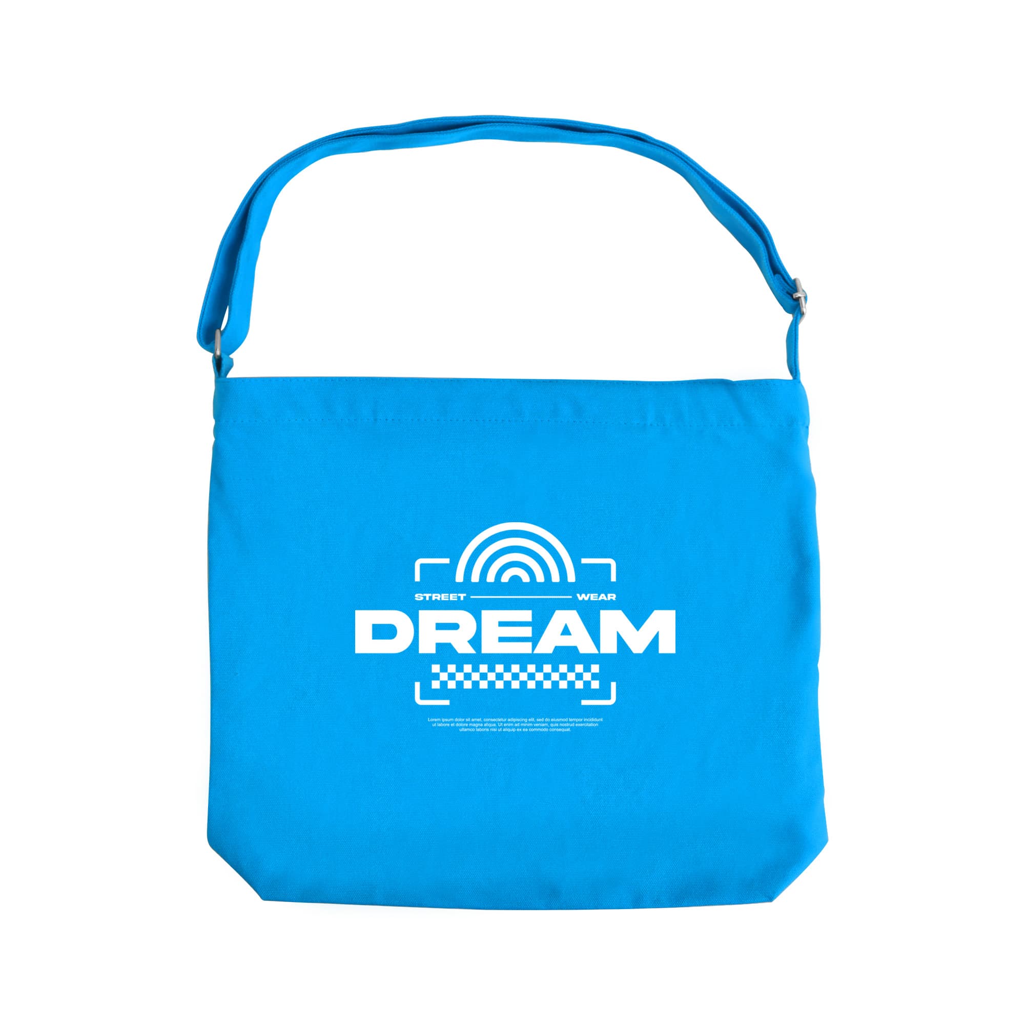 Canvas Tote Bag with Long Strap