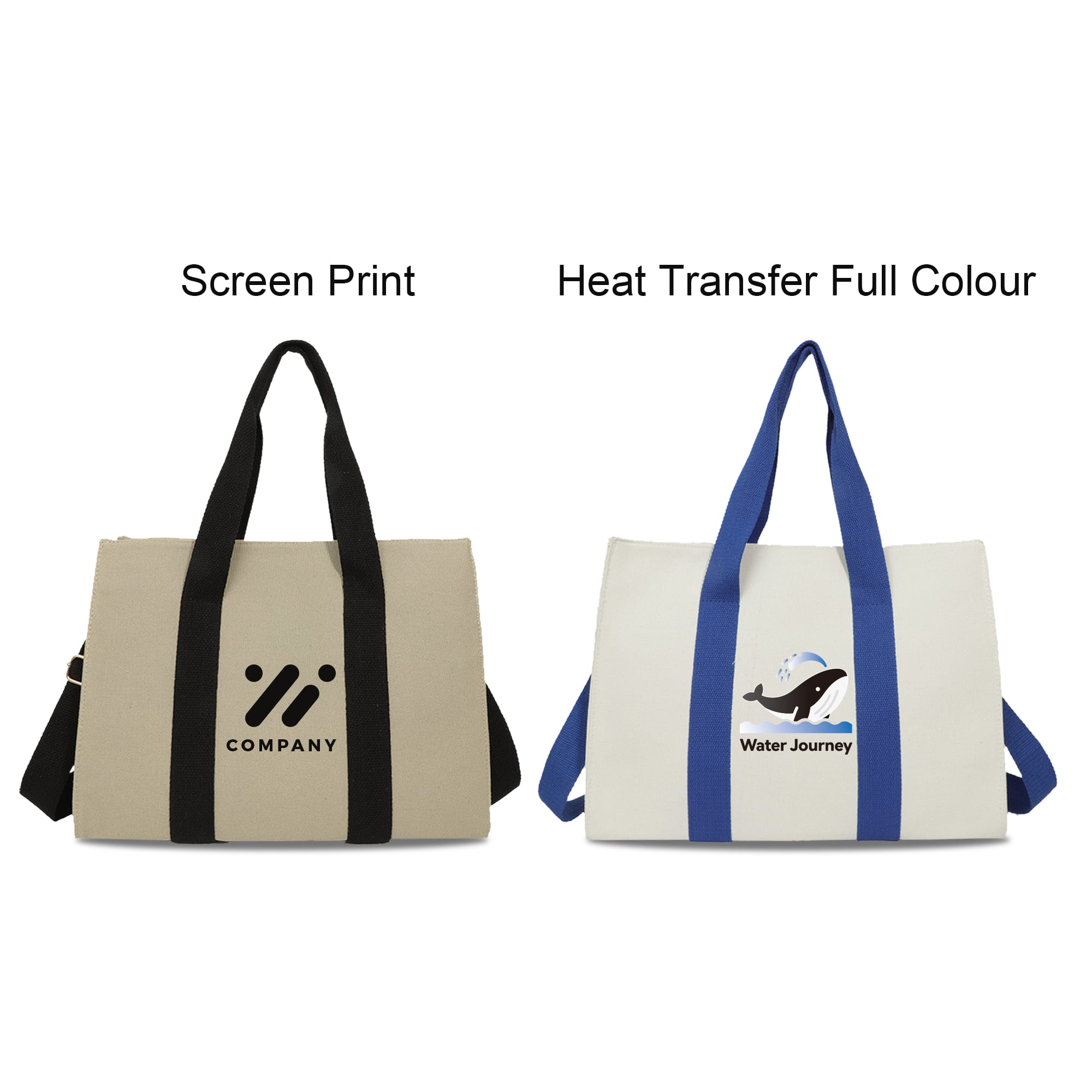 Canvas Grocery Shopping Bag
