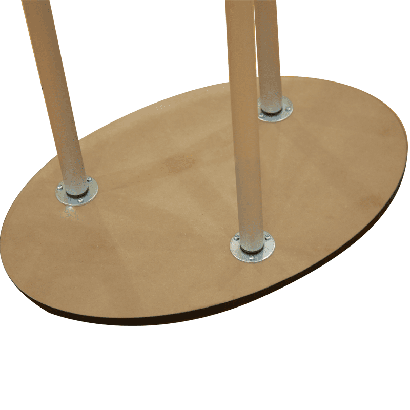 Oval Popup Booth