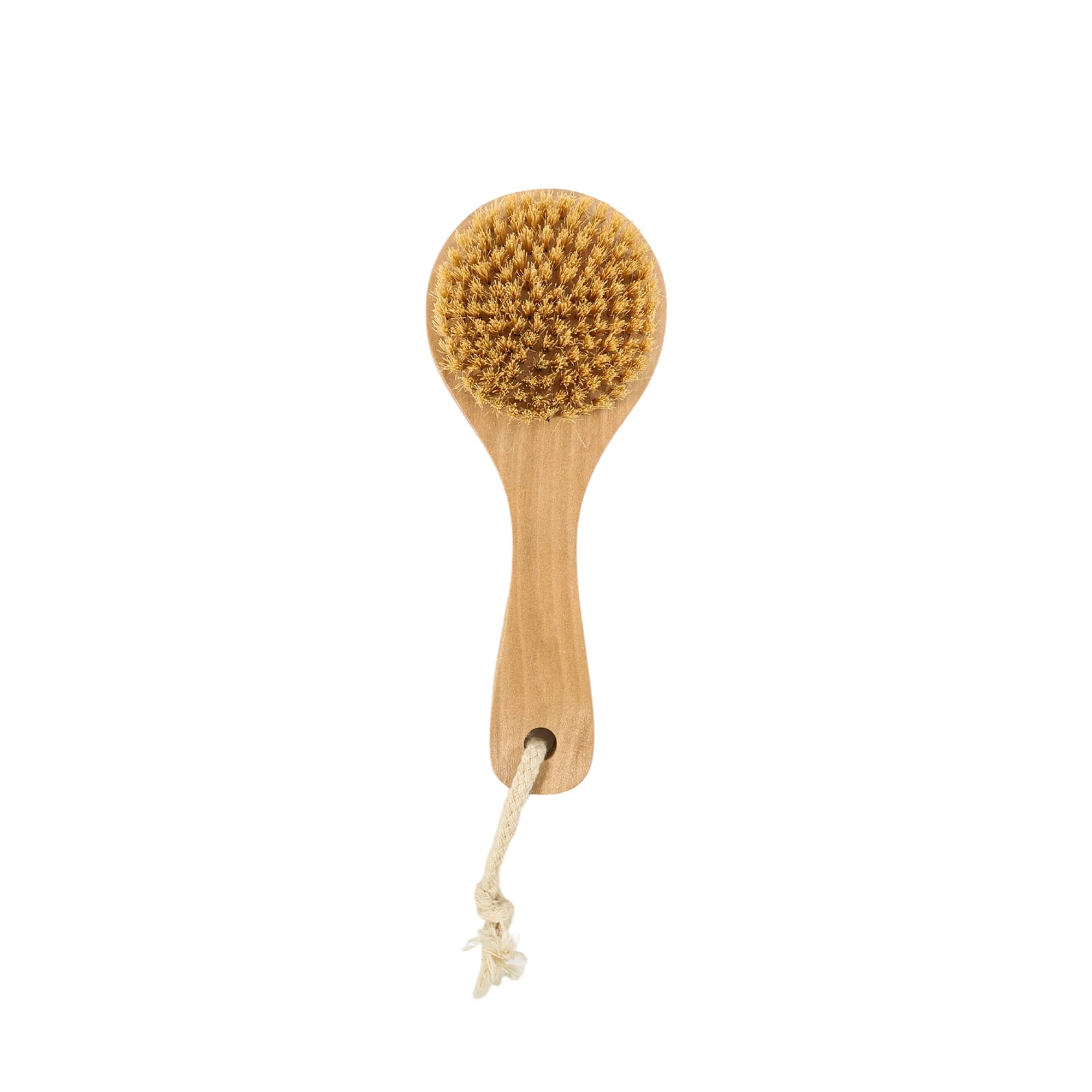 Round Body Brush with Short Handle