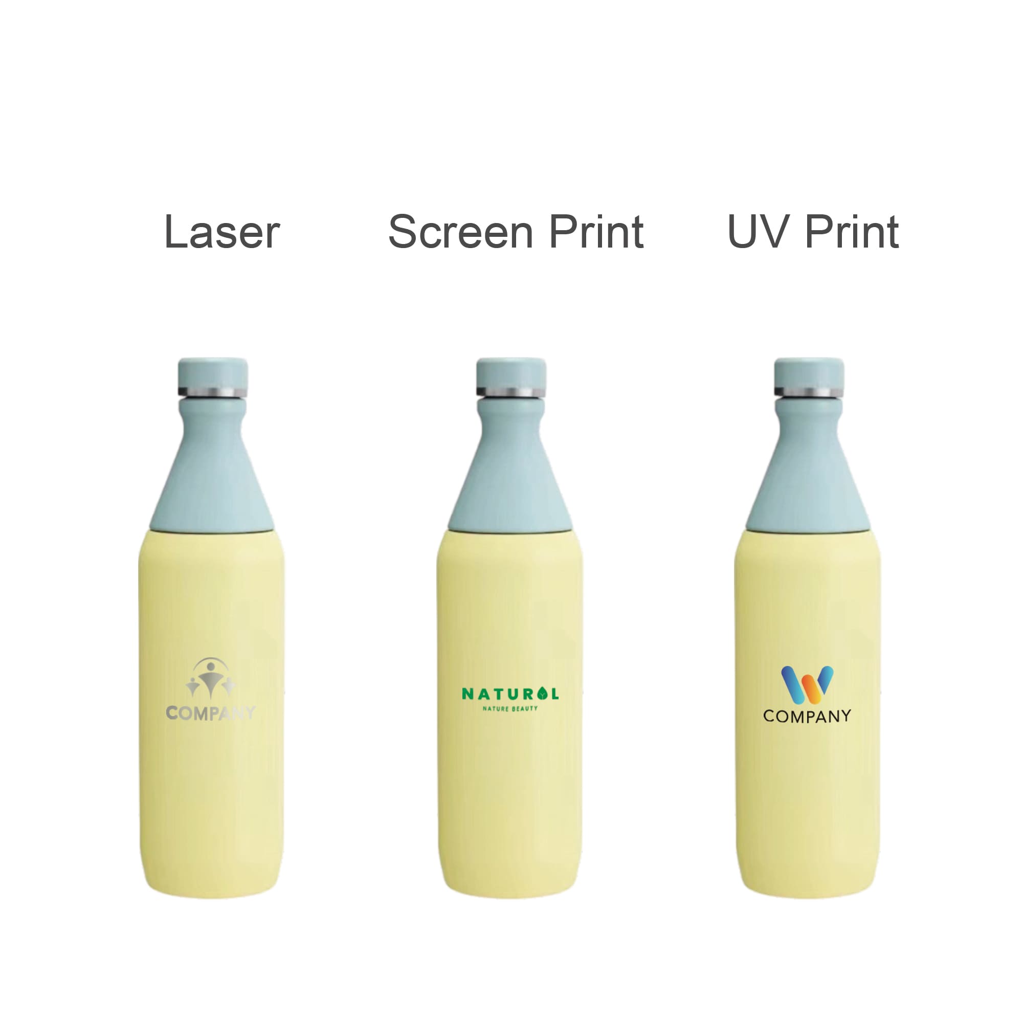 600ML Stainless Steel 2 in 1 Double Wall Slim Bottle