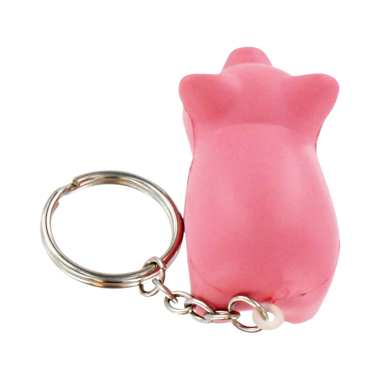 Keyring with Mini Pig Stress Item