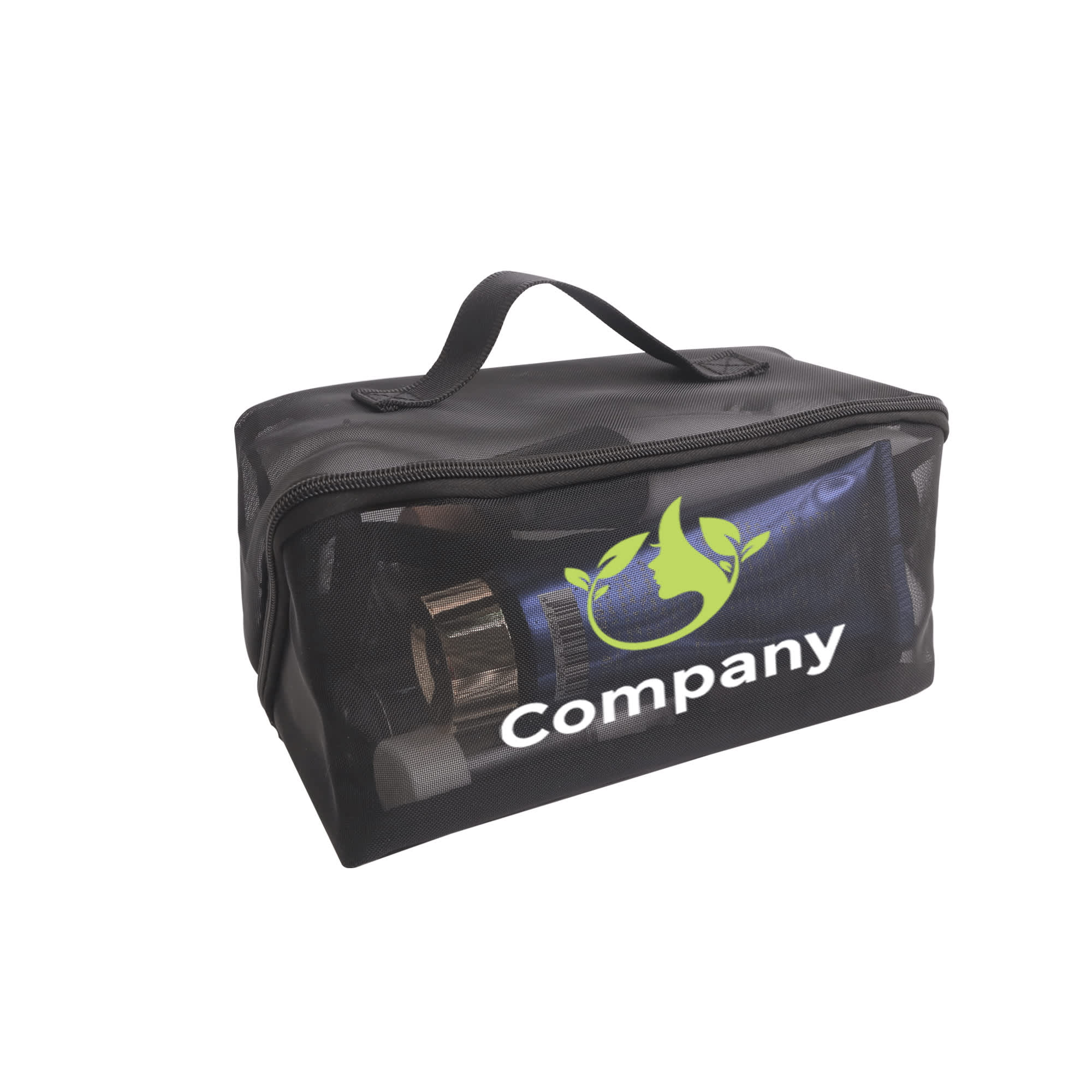 Large Capacity Nylon Mesh Cosmetic Bag
