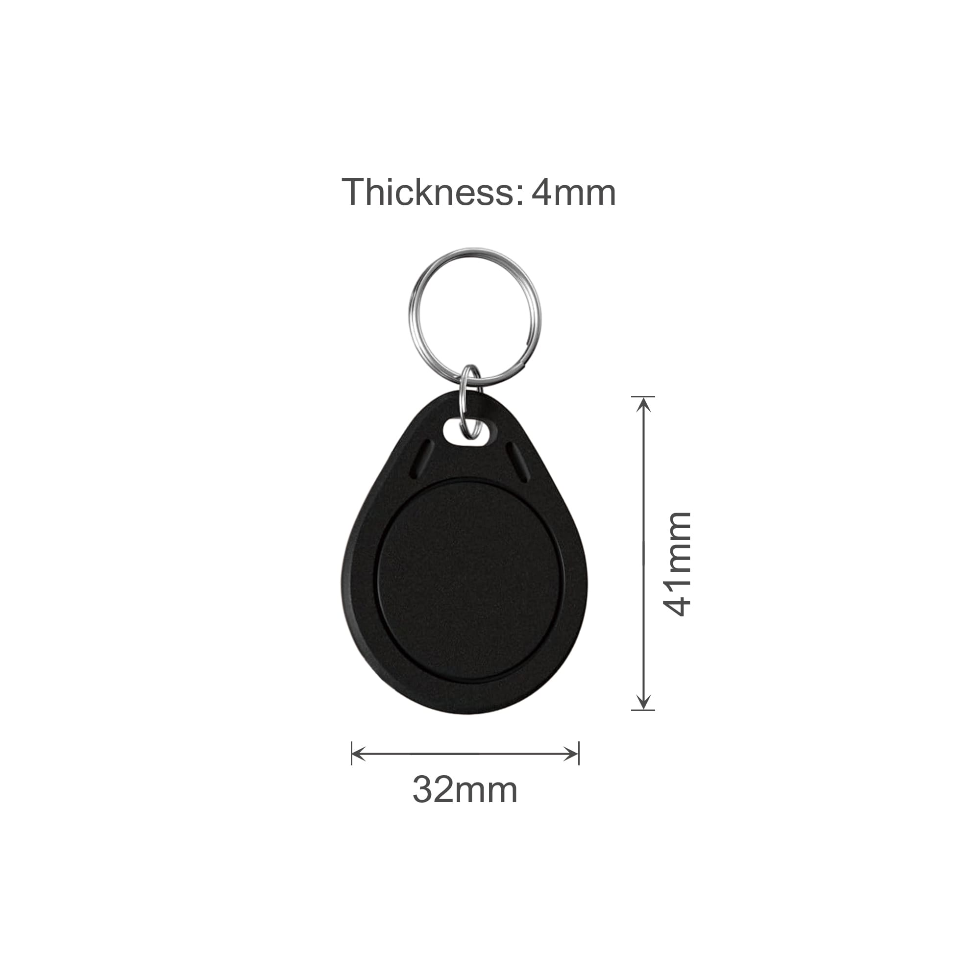 NFC Keytags with Keyring