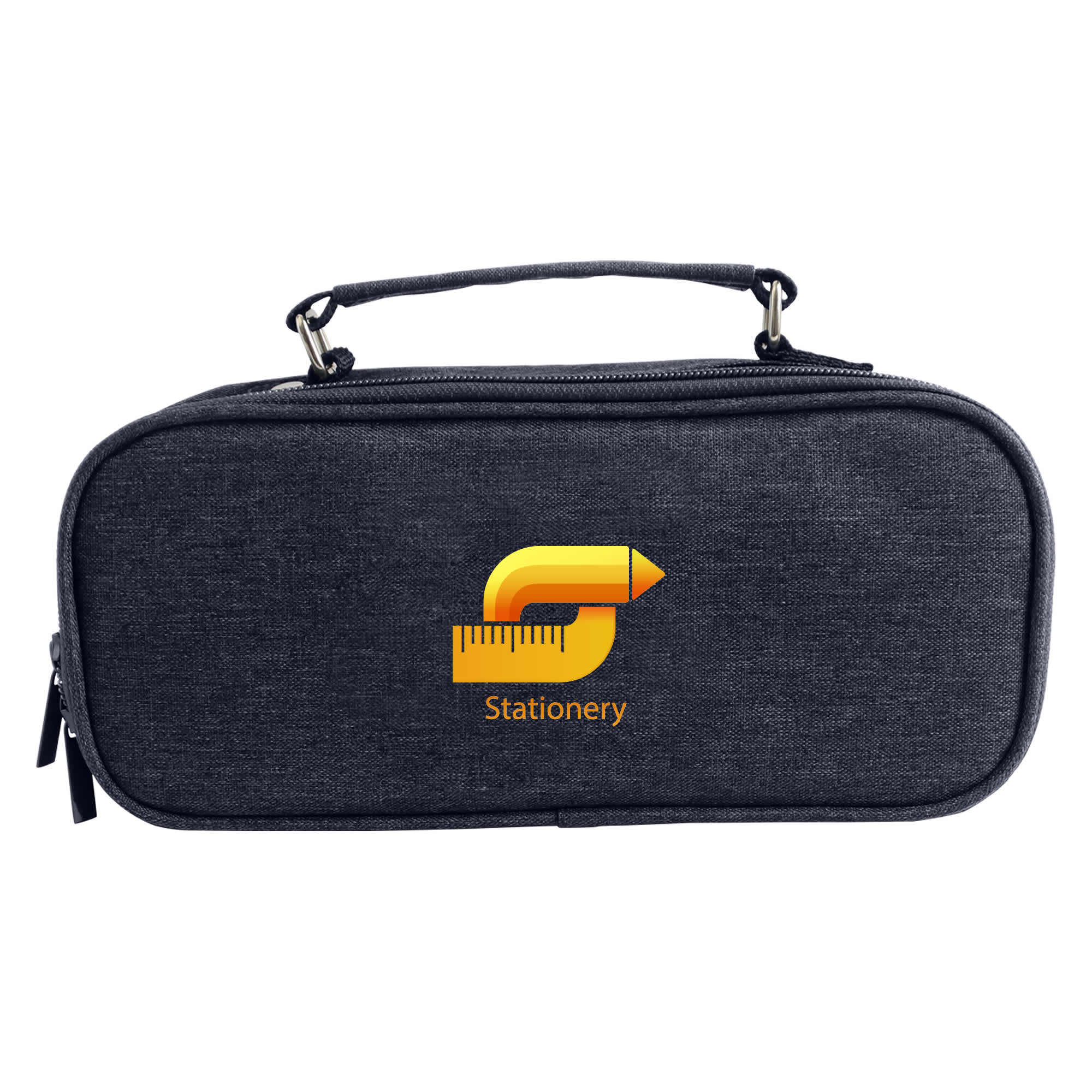 Pencil Case with Compartments and handle