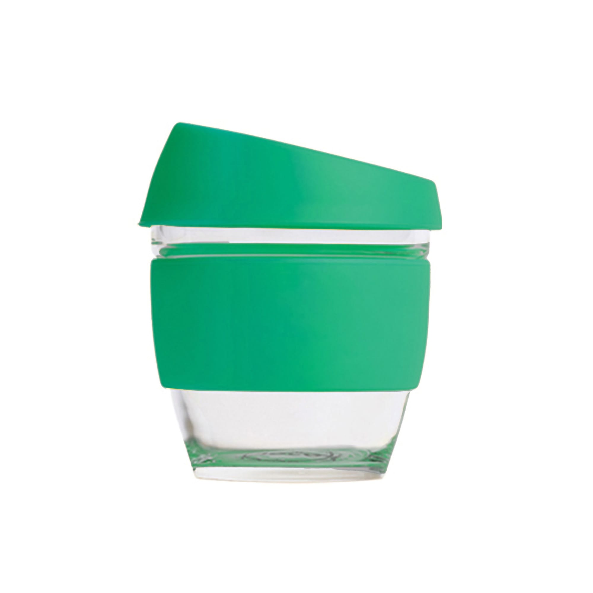 8 OZ Reusable Glass Coffee Cup