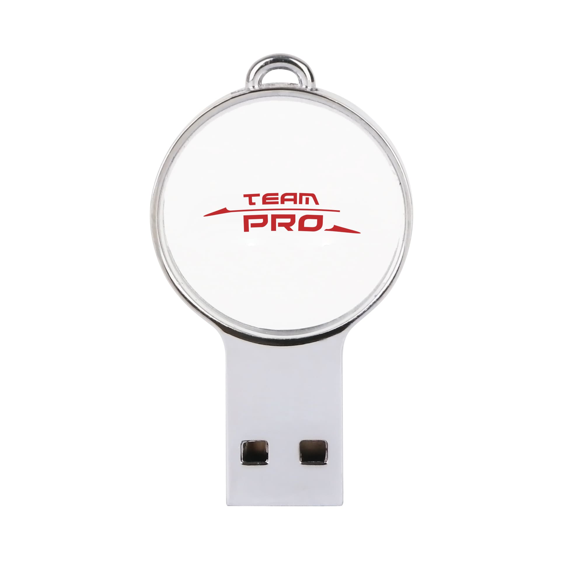 Mini Round Crystal Flash Drive