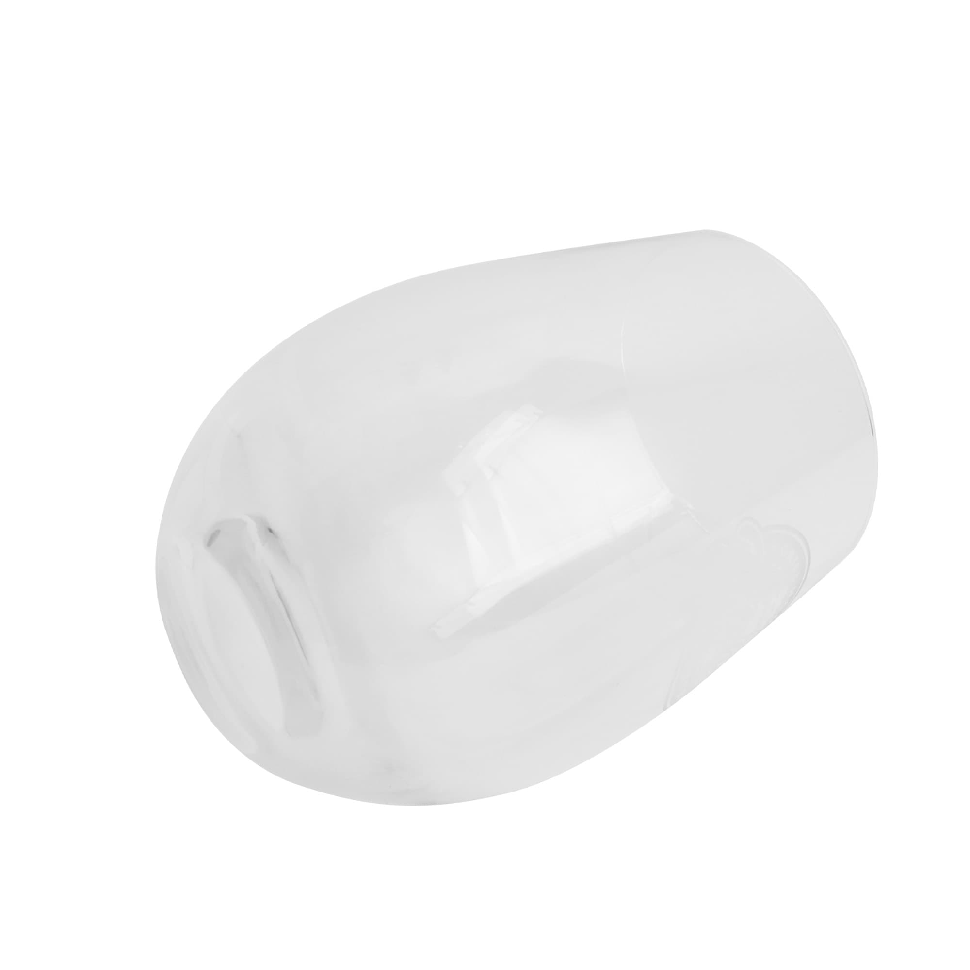 Egg Shaped Glass Cup
