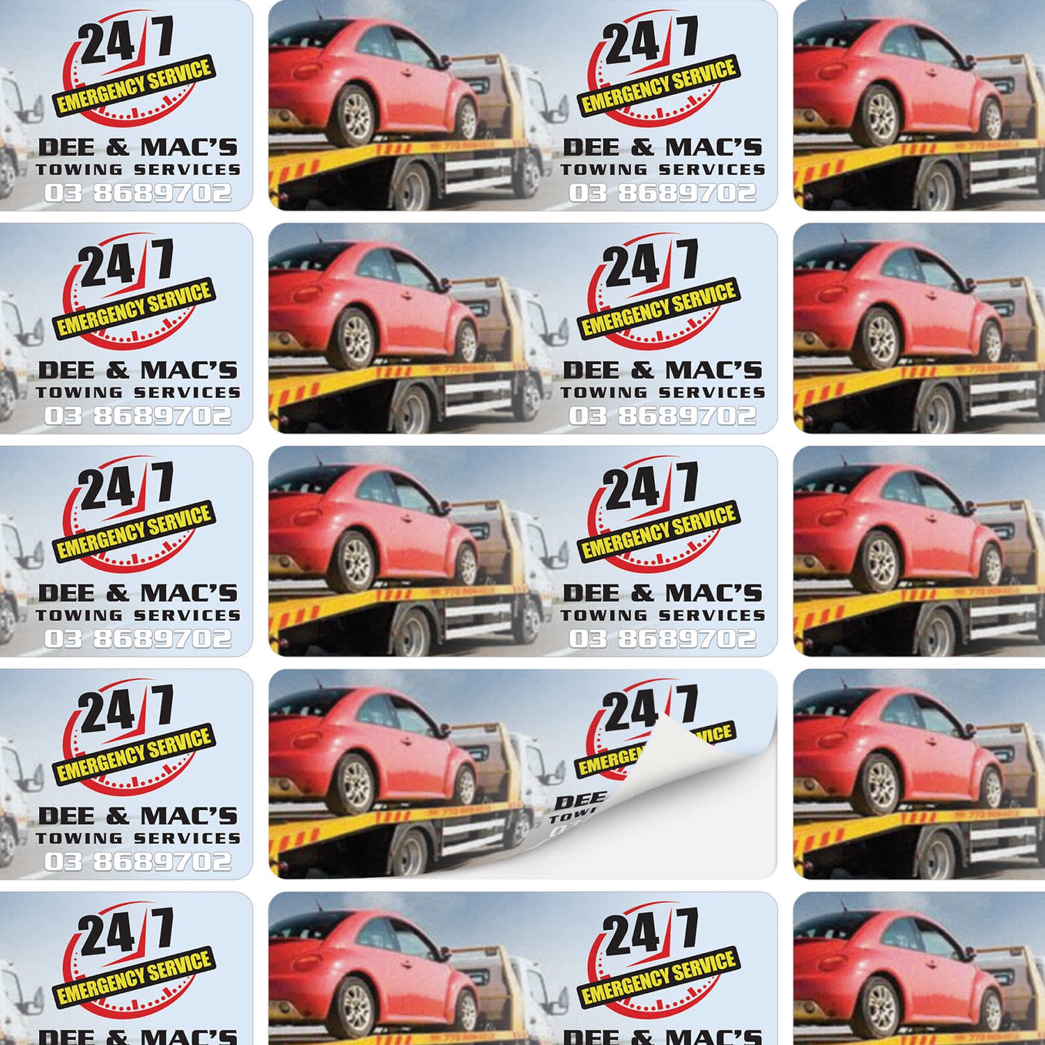 AD Labels 55 x 24mm
