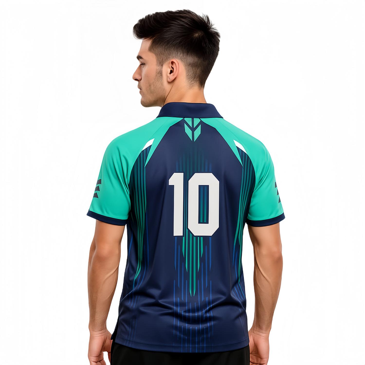 100% Polyester Micro Mesh Sublimated Raglan POLO